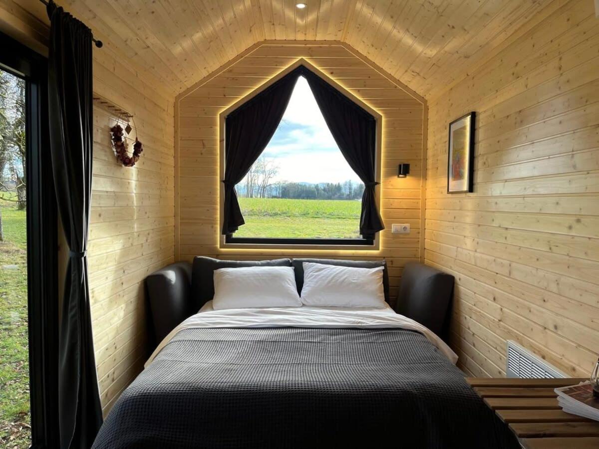 Villa Lisi Grun Tiny House By Tiny Away Sattledt Exterior foto