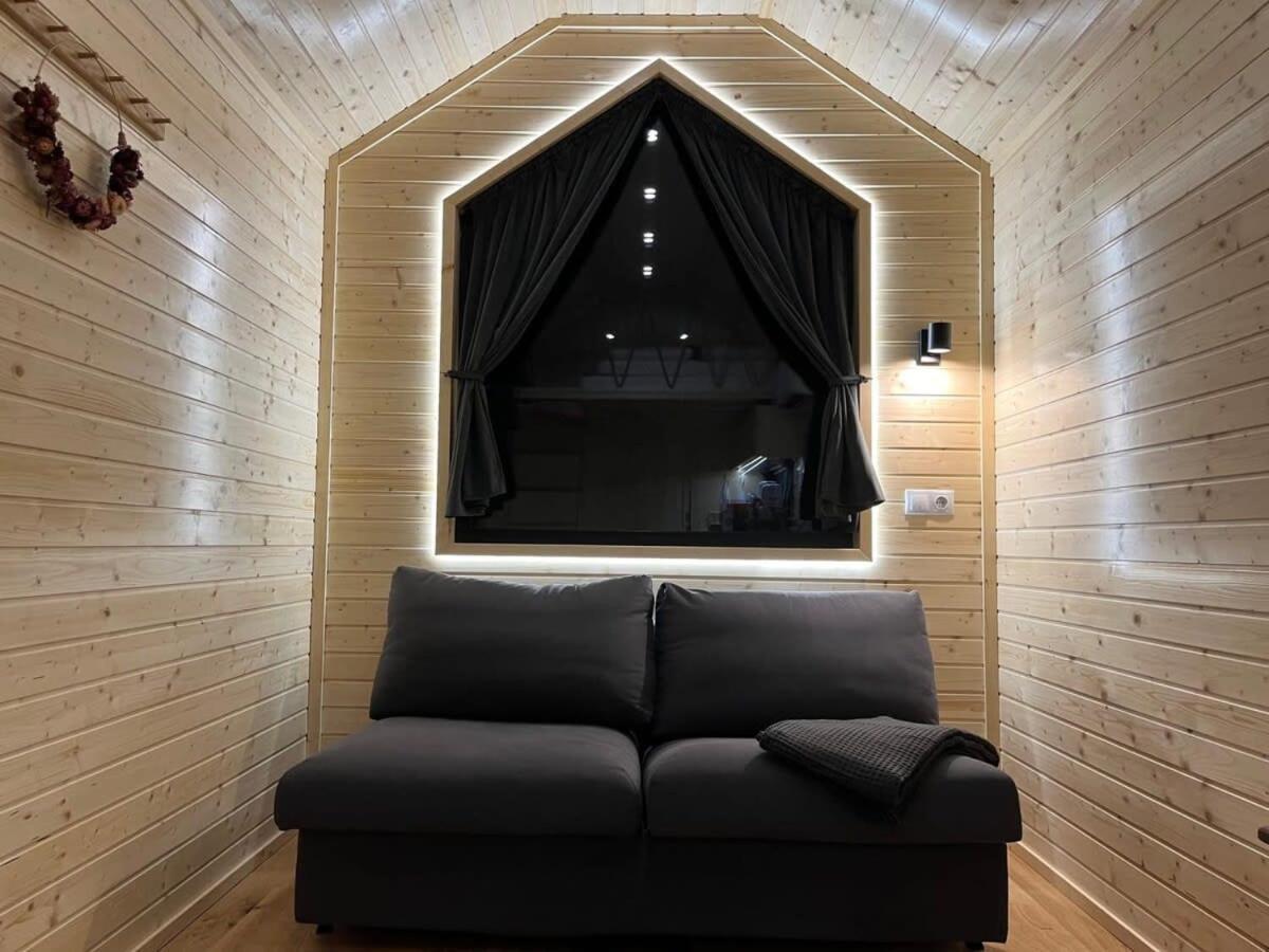 Villa Lisi Grun Tiny House By Tiny Away Sattledt Exterior foto