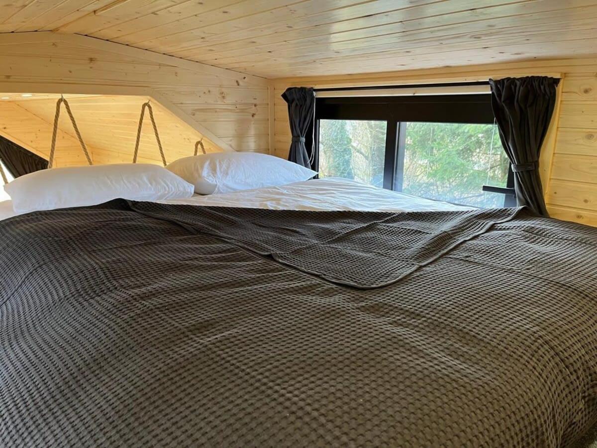 Villa Lisi Grun Tiny House By Tiny Away Sattledt Exterior foto